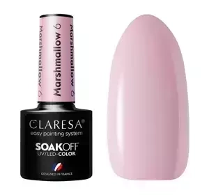 CLARESA SOAK OFF HYBRIDLACK MARSHMALLOW 6 5ML