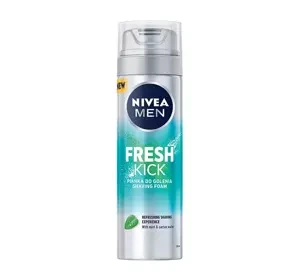 NIVEA MEN FRESH KICK RASIERSCHAUM 200ML