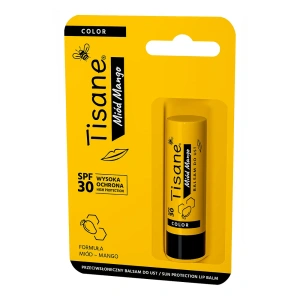 Tisane Color Honig-Mango Sonnenschutz-Lippenbalsam LSF 30 5,1 g