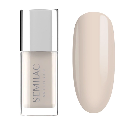 Kliknij na zdjęcie, aby je powiększyć Semilac Nail Lacquer Klassischer Nagellack 104 Cream Supreme 9 ml