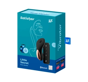 Satisfyer Little Secret – ferngesteuerter Vibrator in Schwarz