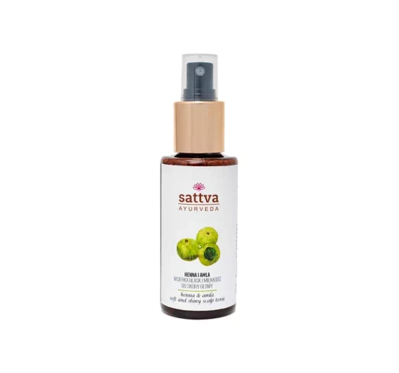 SATTVA AYURVEDA HAARLOTION HENNA UND AMLA 100ML