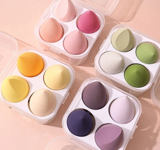 Top Choice Make-up-Schwämmchen-Set, 4 Stück