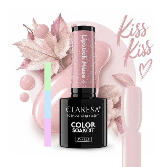Claresa Hybrid-Nagellack „Lipstick Muse“ 4, 5 g