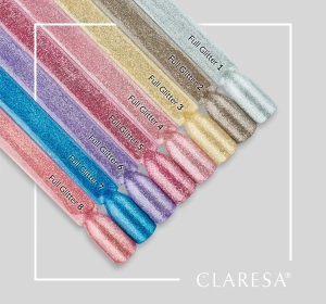 CLARESA SOAK OFF HYBRIDLACK FULL GLITTER 3 5ML