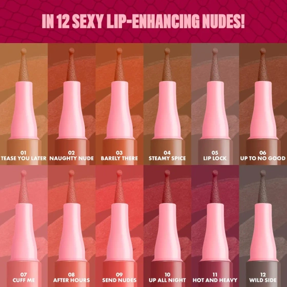 NYX Professional Makeup Lip Lingerie Wasserfester Lippenkonturenstift mit Tint 01 Tease U Later 1 ml