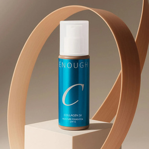 Enough Collagen 3X Moisture Foundation – feuchtigkeitsspendende Gesichtsgrundierung mit LSF 15, 13N, 100 ml