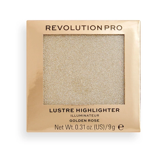REVOLUTION PRO LUSTRE HIGHLIGHTER FÜR GESICHT GOLDEN ROSE 9G
