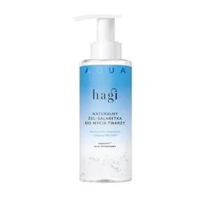 HAGI AQUA ZONE NATÜRLICHES GEL-GELEE ZUM GESICHTSWASCHEN 150ML