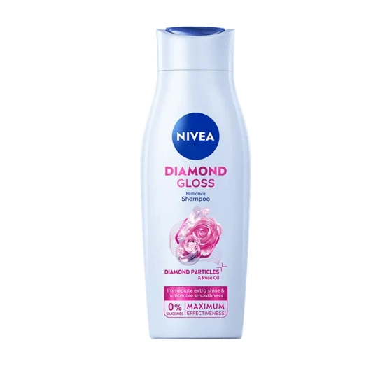 Kliknij na zdjęcie, aby je powiększyć NIVEA Diamond Gloss Sanftes Pflegeshampoo 400ml