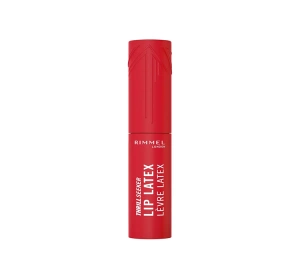 Rimmel Thrill Seeker Lip Latex Flüssiger Lippenstift 400 Rimmel Red 6ml