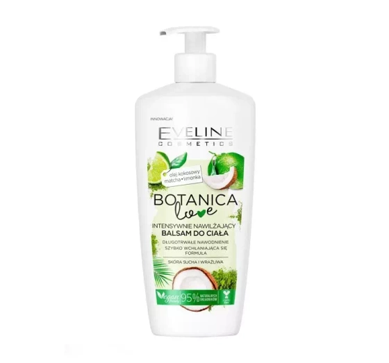 EVELINE BOTANICA LOVE FEUCHTIGKEITSSPENDENDE KÖRPERLOTION 350ML