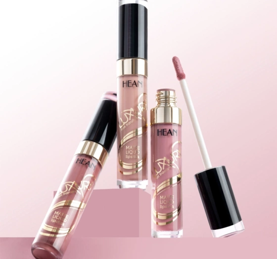 Kliknij na zdjęcie, aby je powiększyć Hean Luxury Matte Flüssiger matter Lippenstift 01 Amy 8ml