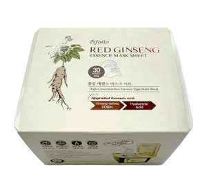 Esfolio Red Ginseng Set von Tuchmasken mit Ginseng-Extrakt 30 Stück