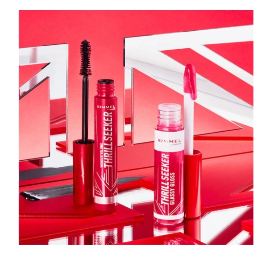 Kliknij na zdjęcie, aby je powiększyć Rimmel Thrill Seeker Lipgloss mit Applikator 550 Orange Sorbet 10ml