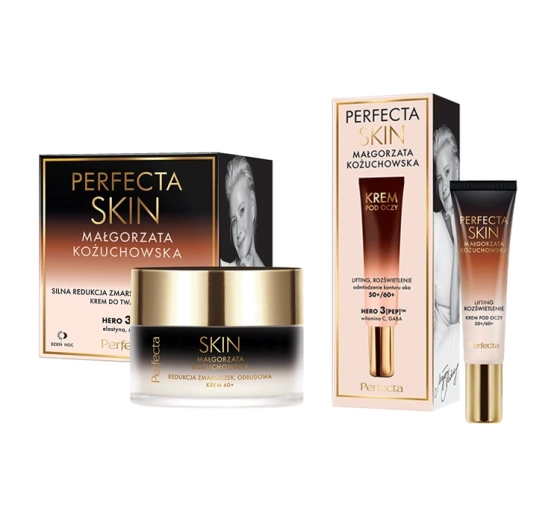 Perfecta Małgorzata Kożuchowska Geschenkset Creme 60+ 50 ml + Augencreme 50+/60+ 15 ml