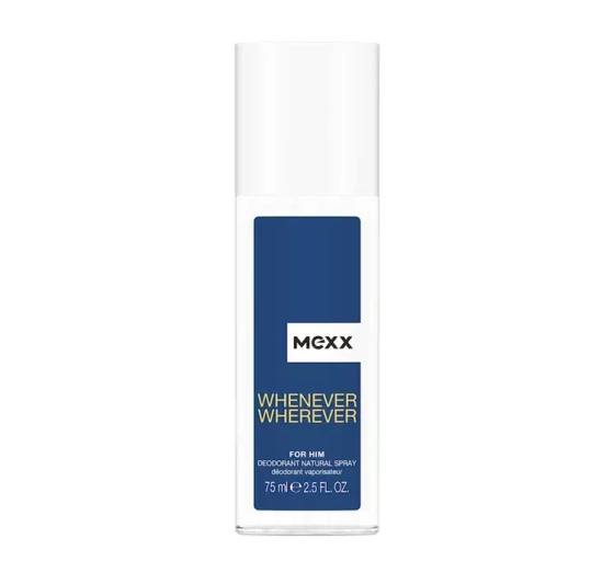 Mexx Whenever Wherever for Him Deodorant Natural Spray 75 ml