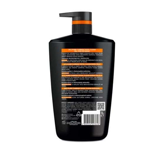 Kliknij na zdjęcie, aby je powiększyć L'Oréal Paris Men Expert Pure Carbon 5in1 Duschgel 1000 ml