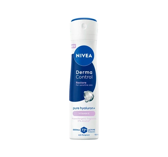 NIVEA Derma Control Antitranspirant Spray für Frauen Restore 150 ml