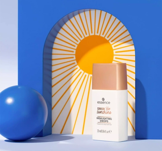Essence Drop of Sunshine Flüssiger Highlighter für Gesicht und Körper 25 ml