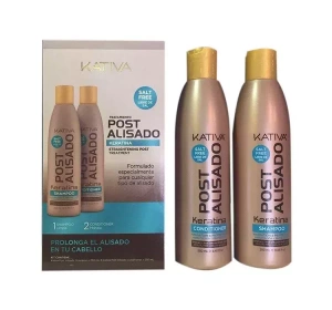 KATIVA POST HAARPFLEGE-SET NACH DER KERATIN BEHANDLUNG 2X 250ML