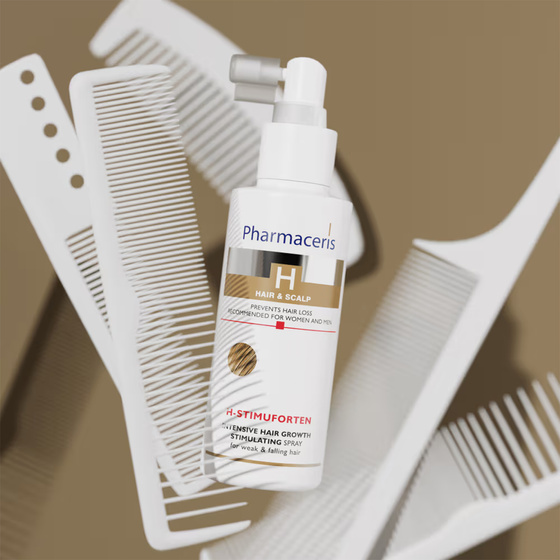 Kliknij na zdjęcie, aby je powiększyć Pharmaceris H Stimuforten – Präparat zur intensiven Behandlung zur Stimulierung des Haarwachstums, 125 ml