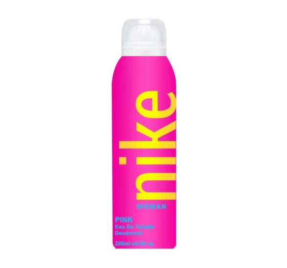 Kliknij na zdjęcie, aby je powiększyć NIKE PINK WOMAN DEODORANT SPRAY 200ML
