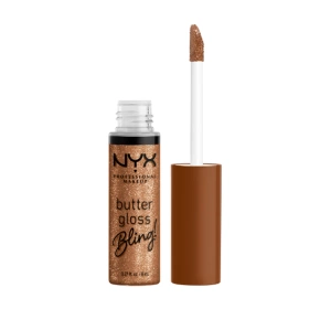 NYX PROFESSIONAL MAKEUP BUTTER GLOSS BLING LIPGLOSS 04 PAY ME IN GOLD 8ML