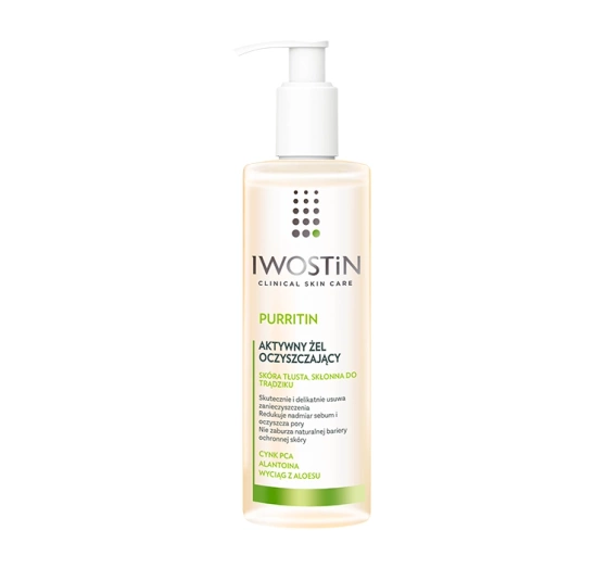 IWOSTIN PURRITIN AKTIVES GESICHTSREINIGUNGSGEL 300ML