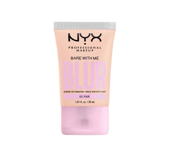 Kliknij na zdjęcie, aby je powiększyć NYX PROFESSIONAL BARE WITH ME BLUR GLÄTTENDE GRUNDIERUNG 02 FAIR 30ML