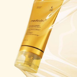Medicube Kojic Acid Turmeric Night Wrapping Mask – strahlende Peel-off-Gesichtsmaske für die Nacht mit Kojisäure, 75 ml