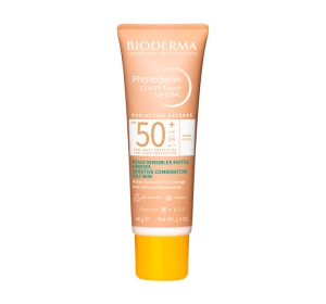 Bioderma Cover Touch Mineral Deckendes Fluid mit SPF50+ Golden 40g