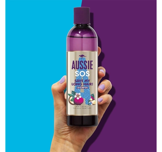 Kliknij na zdjęcie, aby je powiększyć Aussie SOS Save My Long Hair Shampoo für langes und strapaziertes Haar 290 ml
