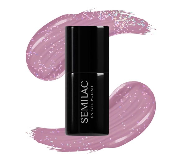 SEMILAC SHIMMER DUST HYBRIDLACK UV 319 SHIMMER DUST PINK 7ML