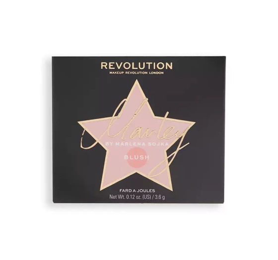 Kliknij na zdjęcie, aby je powiększyć MAKEUP REVOLUTION X MARLEY WANGENROUGE 3,6G