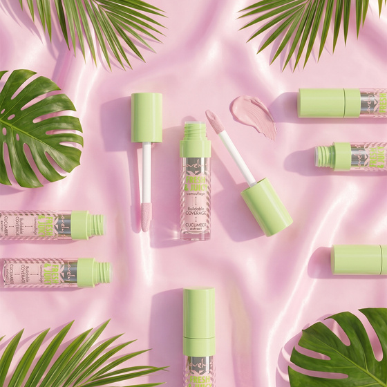 Kliknij na zdjęcie, aby je powiększyć Lovely Fresh & Juicy Camouflage – rosa Concealer für das Gesicht, 4–4,5 g