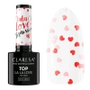 Claresa Top No Wipe Dekorativer Hybrid-Topcoat ohne Abwischen La La Love 5 g