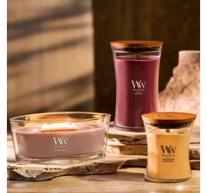 Woodwick Elipse Jar Candle Duftkerze Patchouli Creme 453,6 g