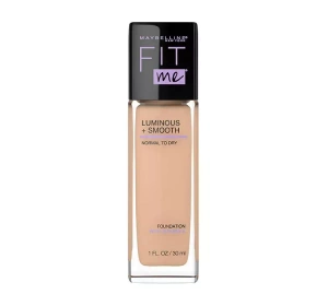 Maybelline Fit Me Luminous Smooth Gesichtsgrundierung SPF18 125 Nude Beige 30 ml