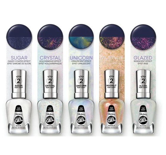 Kliknij na zdjęcie, aby je powiększyć Sally Hansen Miracle Gel Top Coat Gel-Nagellack 105 Crystal 14,7 ml