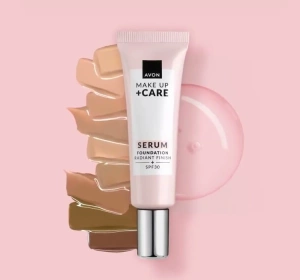AVON MAKE UP+ CARE SERUM FOUNDATION 3IN1 230N CREAMY NATURAL 30ML