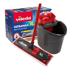 Vileda Ultramax XL 2in1 Microfibre Flachmopp mit Eimer