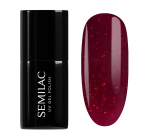 Semilac Winter Wonderland UV-Hybridlack 954 Silky Rouge 7 ml