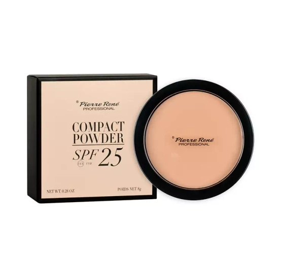 PIERRE RENE COMPACT POWDER SPF 25 GESICHTSPUDER 03 SAND 8G
