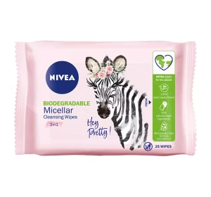 NIVEA pflegende Mizellen-Make-up-Entferner-Tücher, 25 Stück