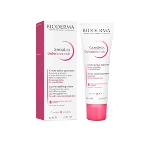Bioderma Sensibio Defensive rich Beruhigende Creme zur Stärkung der natürlichen Abwehrkräfte der Haut 40ml