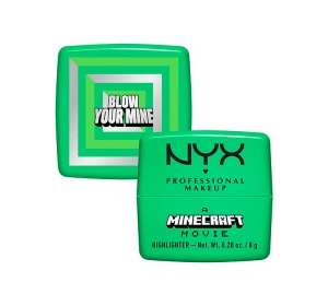 NYX Professional Makeup × A Minecraft Movie Cremiger Highlighter 01 Blow Your Mine 8 g