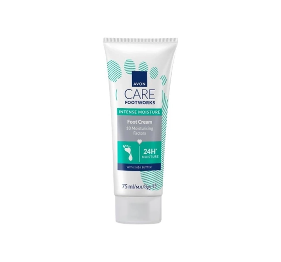 Avon Care Foot Works Intensiv feuchtigkeitsspendende Fußcreme 75 ml