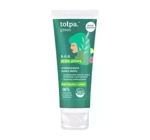 TOŁPA GREEN S.O.S. KOPFHAUT. REINIGUNGSMASKE-DETOX FÜR DIE KOPFHAUT 100ML