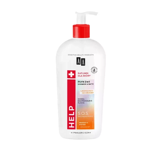AA HELP BERUHIGEND-SCHÜTZENDE 2IN1 FLÜSSIGKEIT 400ML